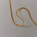 Slim Gold Layering Chain | Everyday Minimal Necklace Look