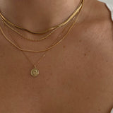Slim Gold Layering Chain | Everyday Minimal Necklace Look
