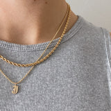 Chunky Gold Paperclip Necklace | Contemporary Chain Style